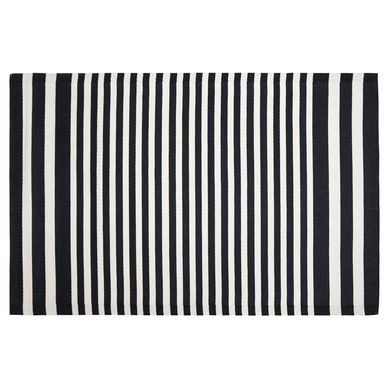 Alfombra de Terraza Blanco/Negro 180x120cm