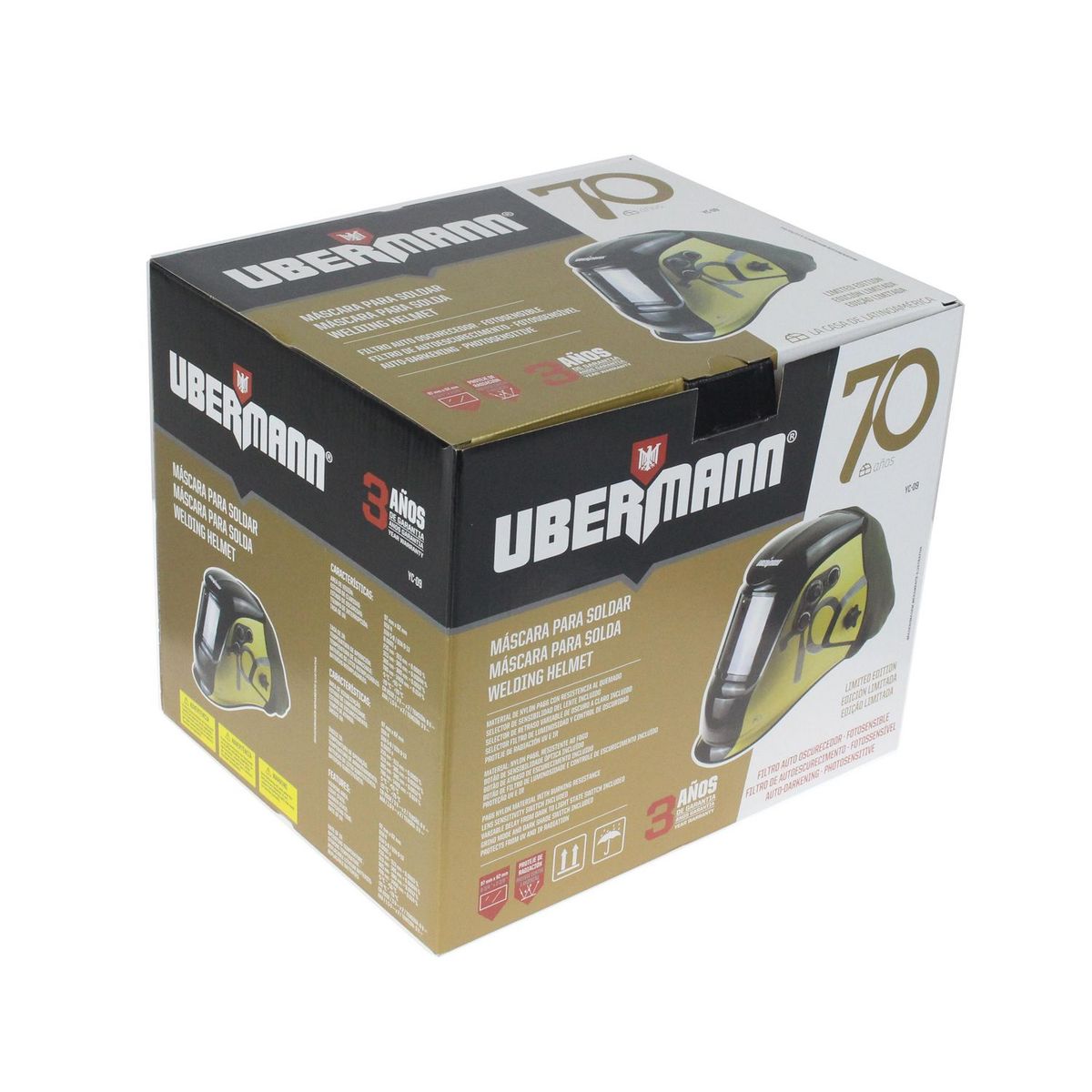 UBERMANN - Máscara de Soldar Edición Especial 70