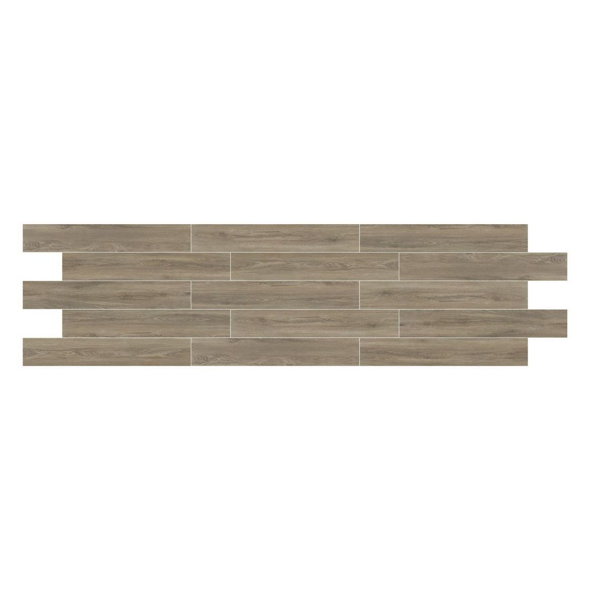 HOLZTEK - Gres Porcelanico Café Claro Maderado 15X90cm 1.08m2 Home Light Tan