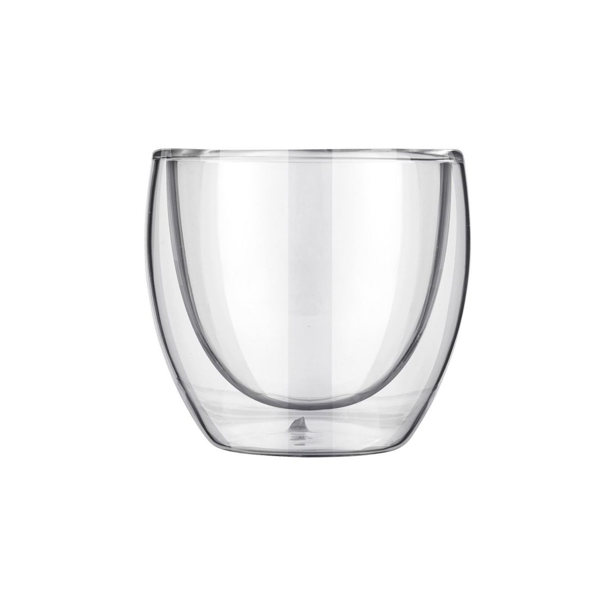 JUST HOME COLLECTION - Taza Baja Doble Pared Francia