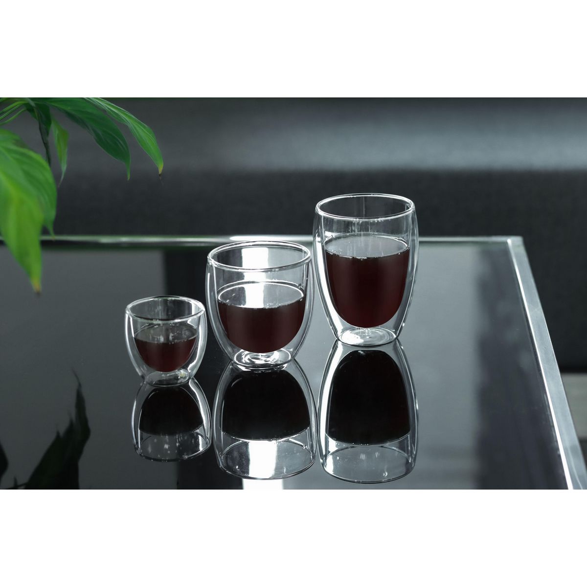 JUST HOME COLLECTION - Mug 350ml doble pared vidrio