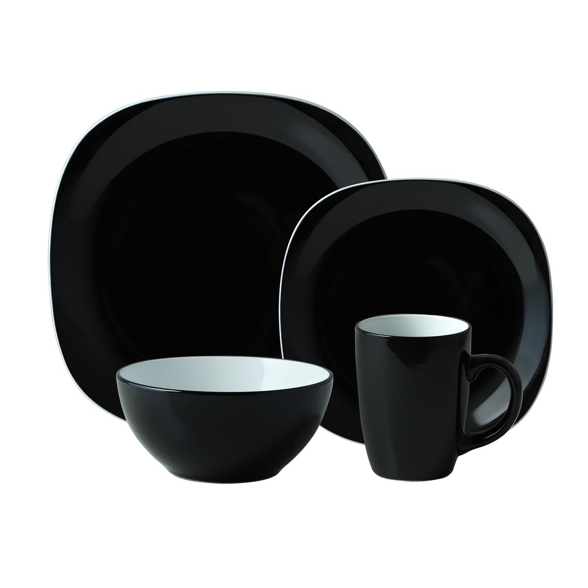 THOMSON POTTERY - Juego de vajilla 16 piezas Quadro