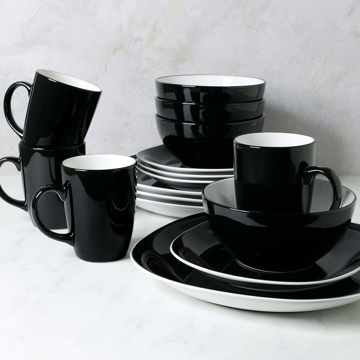 THOMSON POTTERY - Juego de vajilla 16 piezas Quadro