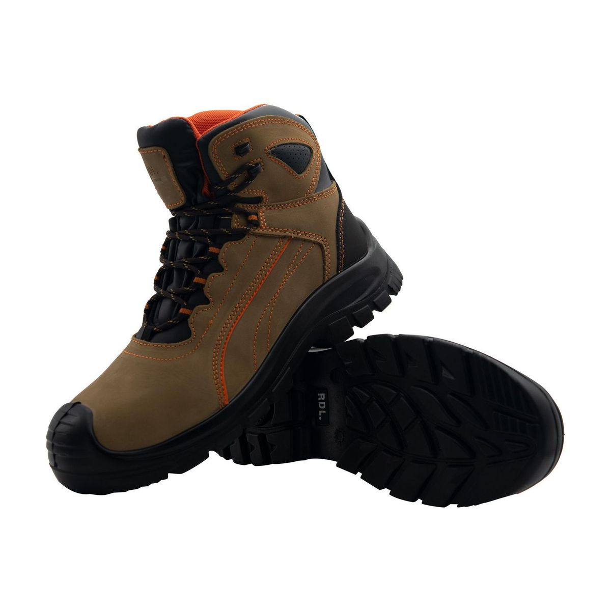 RDL - Zapatos de Seguridad Punta de Acero Unisex 7250