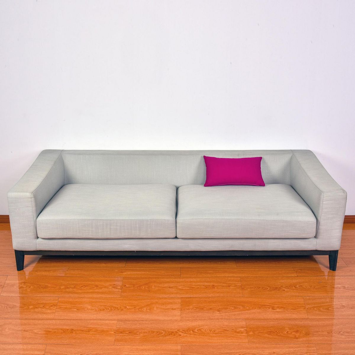 HOMY - Cojín Vintage Sólido Morado 50x30cm