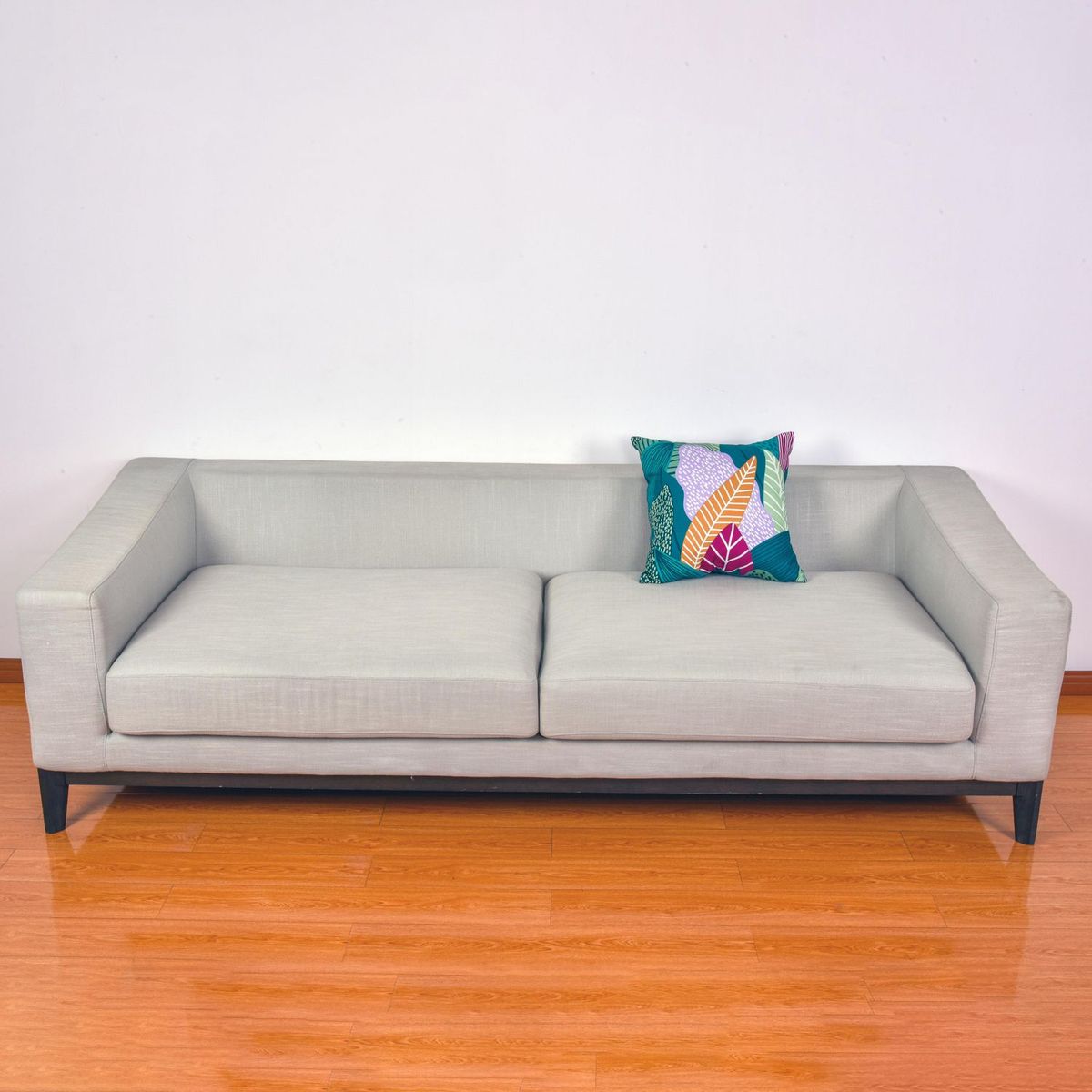 HOMY - Cojín Vintage Hojas 45x45cm