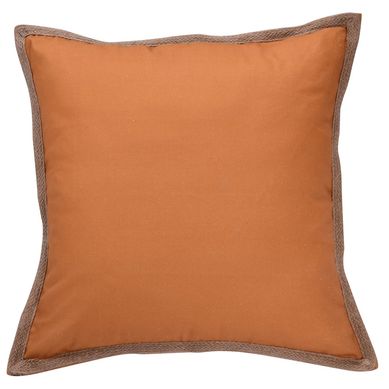 Cojn Boho Slido Naranja 50x50cm