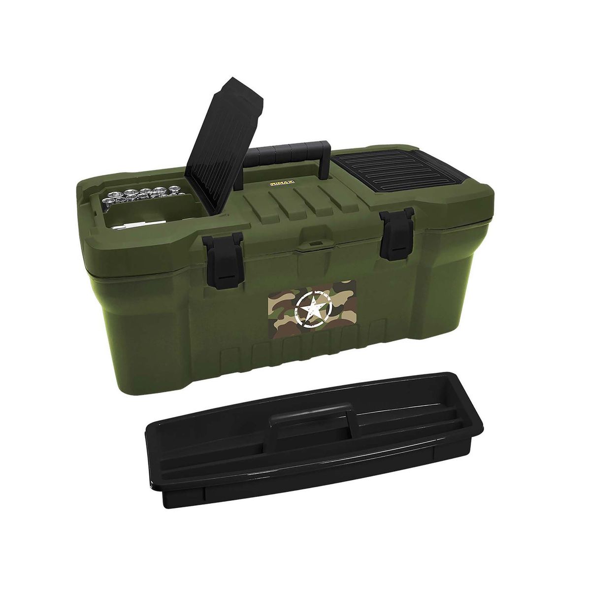 RIMAX - Caja de Herramientas Army 20 Pulgadas