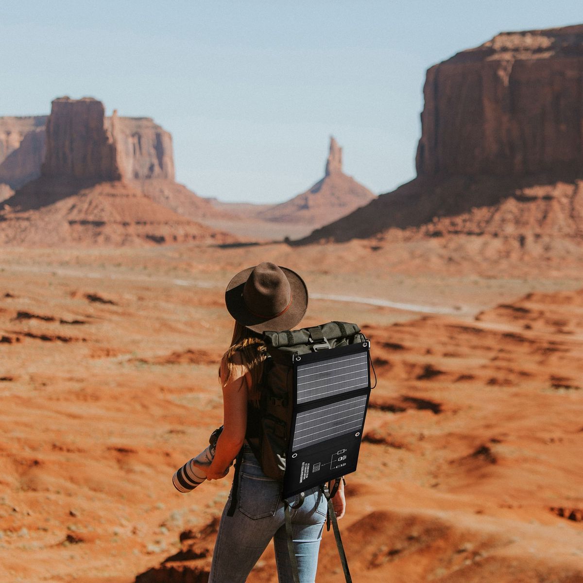 UBERMANN - Cargador Solar Portatil 15W