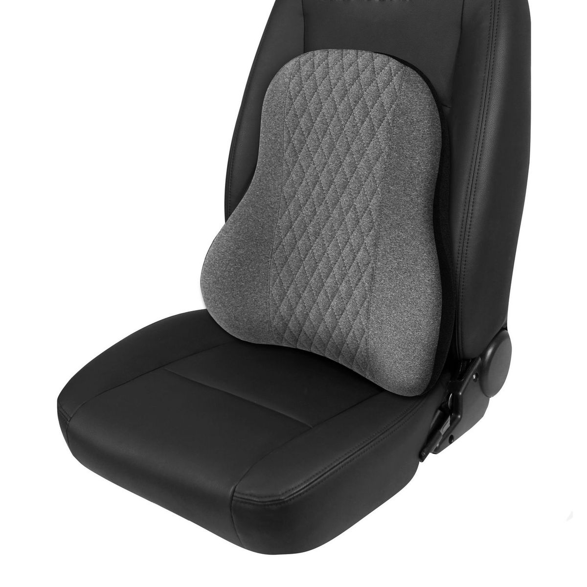 AUTOSTYLE - Espaldar para Auto Acolchado Gris