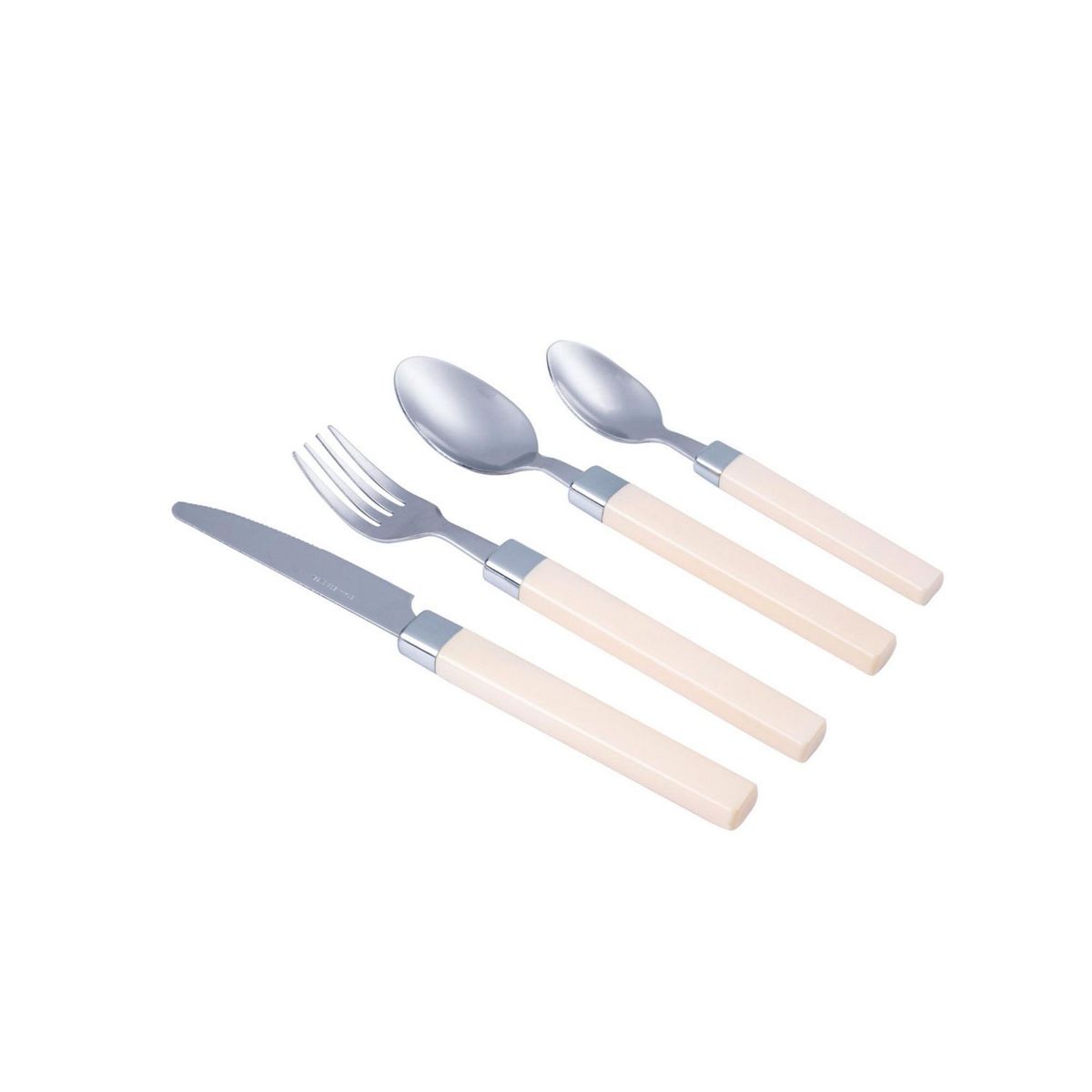 JUST HOME COLLECTION - Cubiertos Nat 6Puestos 24Pz