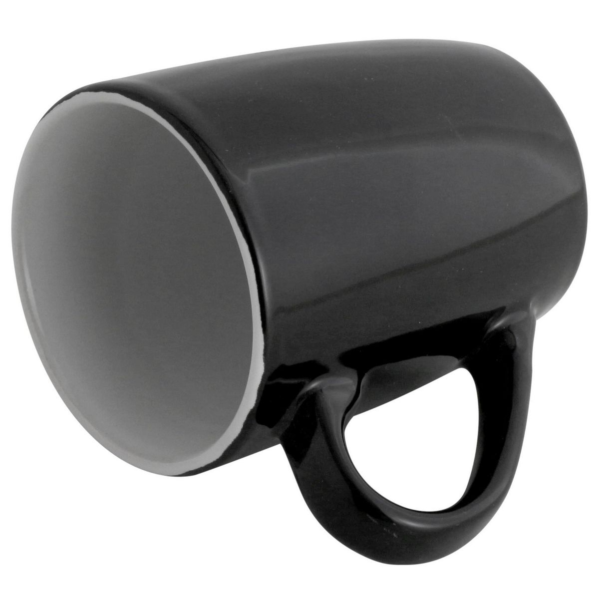 JUST HOME COLLECTION - Set x4 Mugs Negro 12 Oz