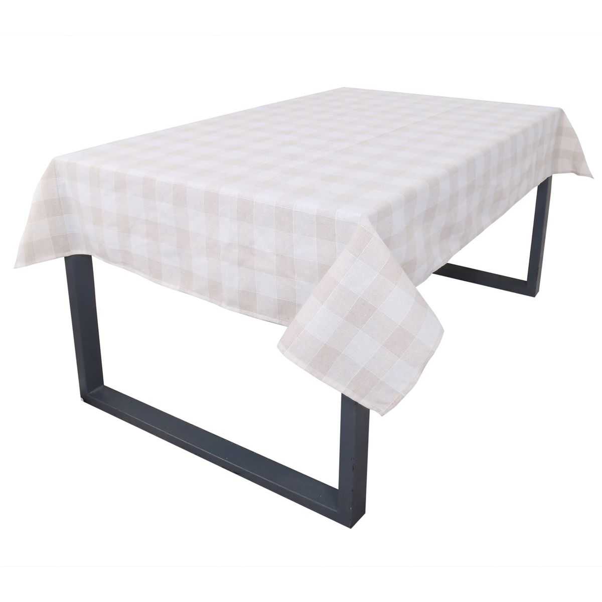 JUST HOME COLLECTION - Mantel Rectangular Checker 180x230cm
