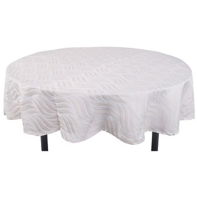 Mantel Redondo Jacquard 180x180cm