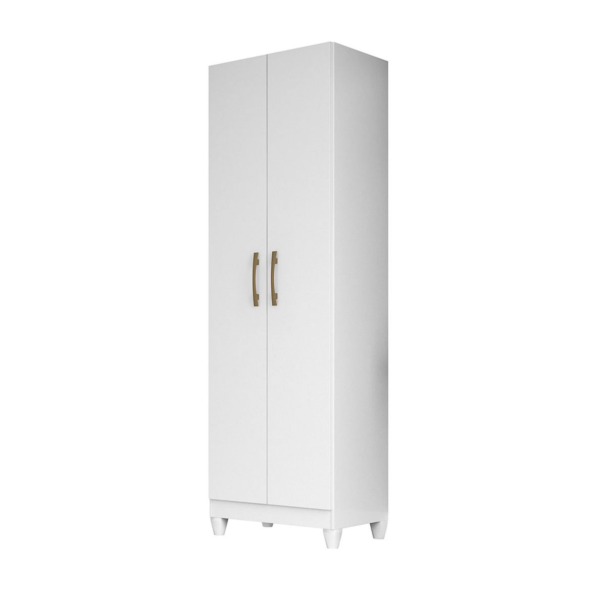 CASA BONITA - Ropero Multiusos 2 Puertas Blanco