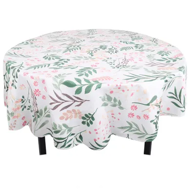 Mantel Redondo Rama Coating 180x180cm