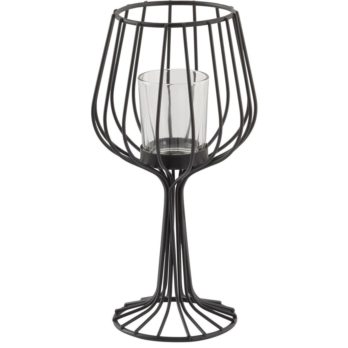 JUST HOME COLLECTION - Set 2 Portavelas Alta 13x25cm