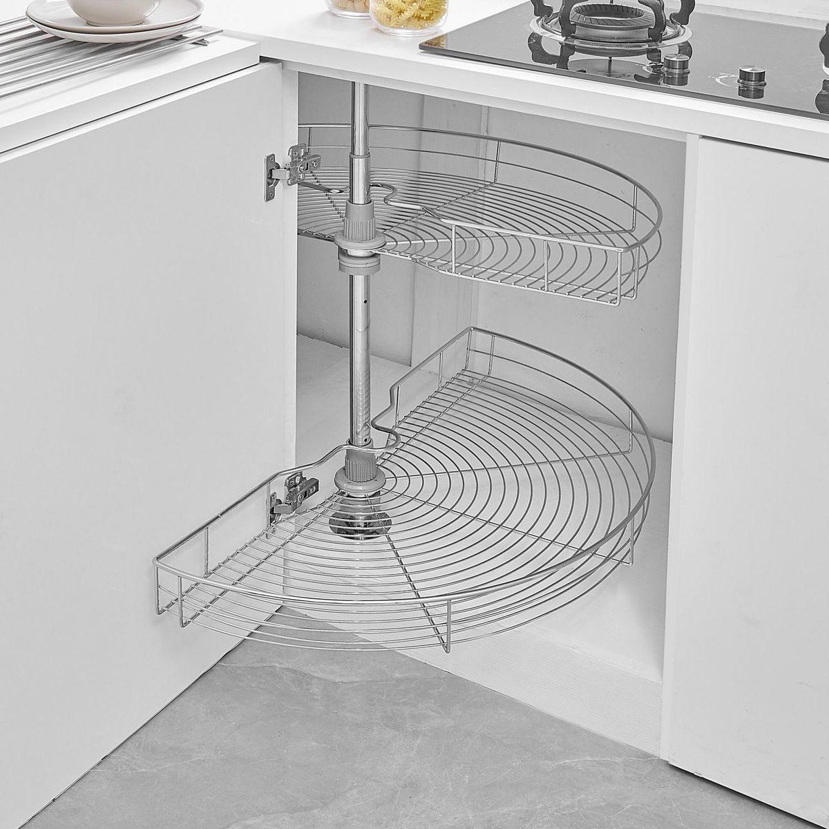 JUST HOME COLLECTION - Rotonda Esquina Cromada 180°