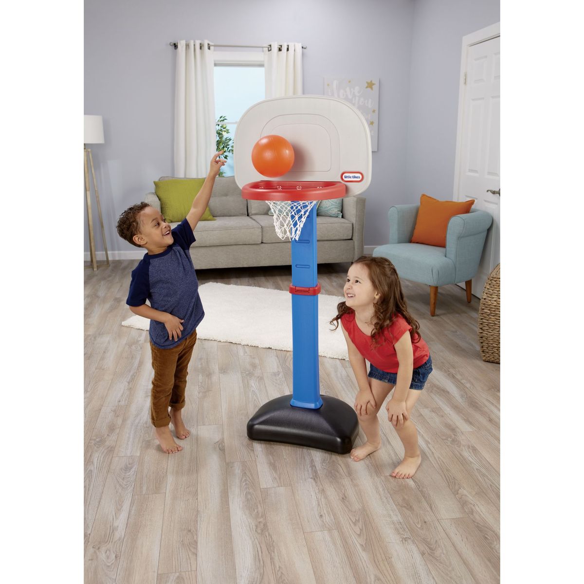 LITTLE TIKES - Set de Baloncesto con Aro Ajustable Little Tikes