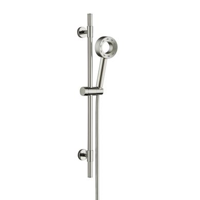 Set Ducha Columna Flexible Niquel