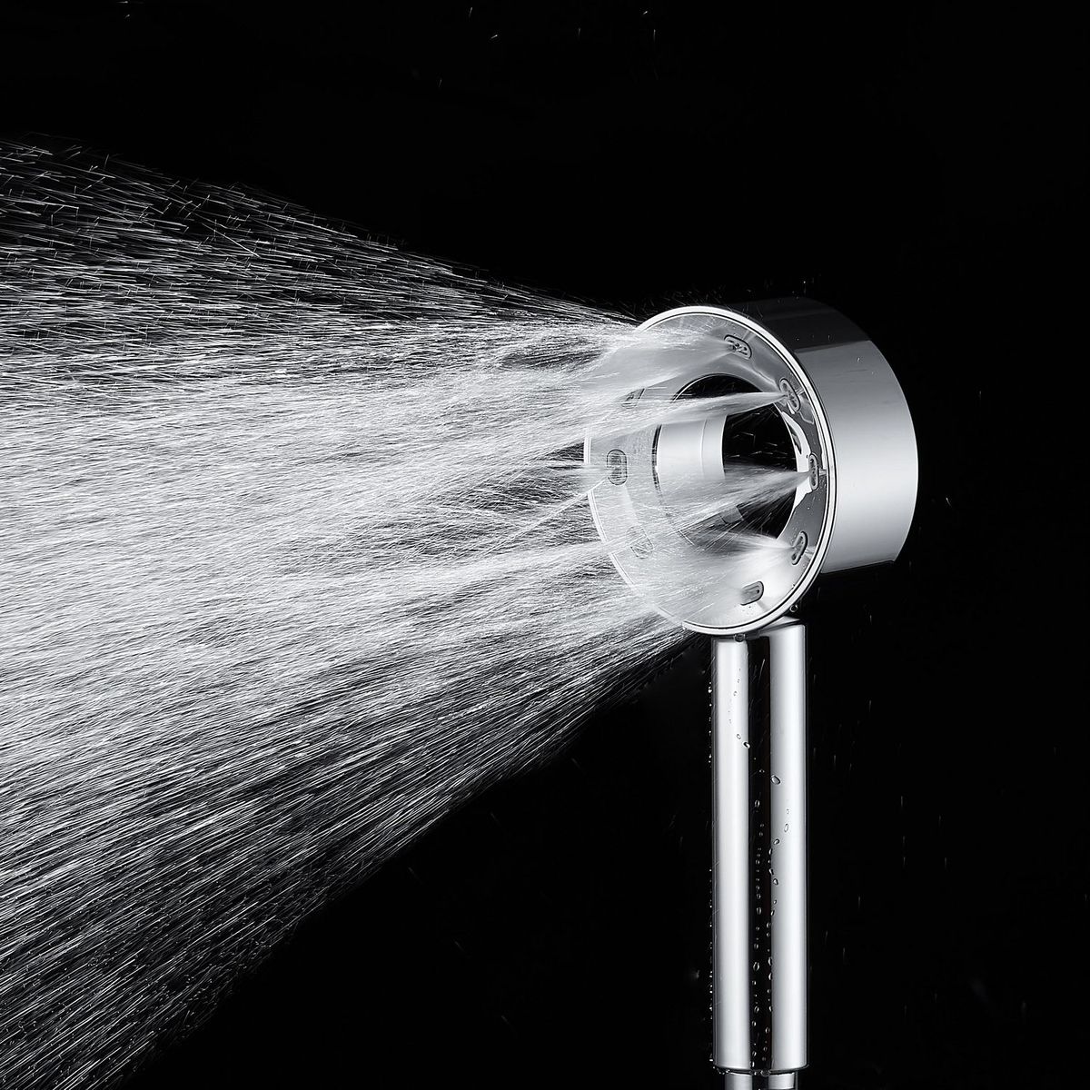 SENSI DACQUA - Set Ducha Columna Flexible Niquel