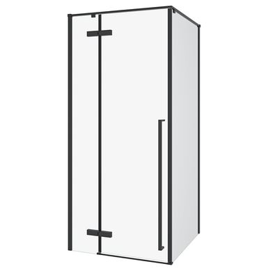 Mampara Ducha 2 Lados Negro