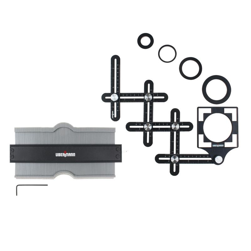 UBERMANN - Kit 2 Piezas Medición De Corte