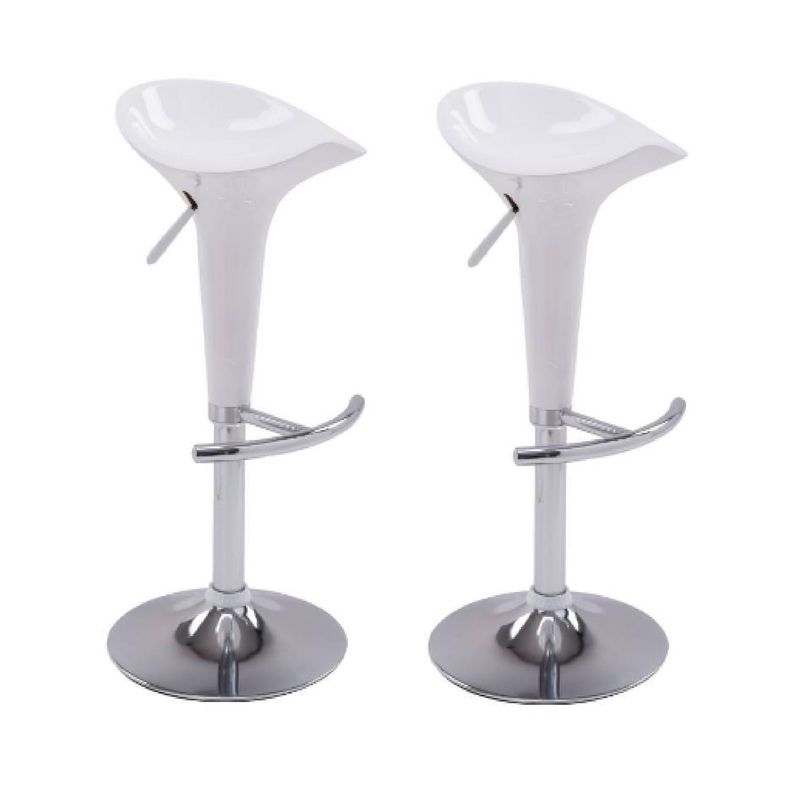 JUST HOME COLLECTION - Setx2 Banco Bar Ondas Blanco