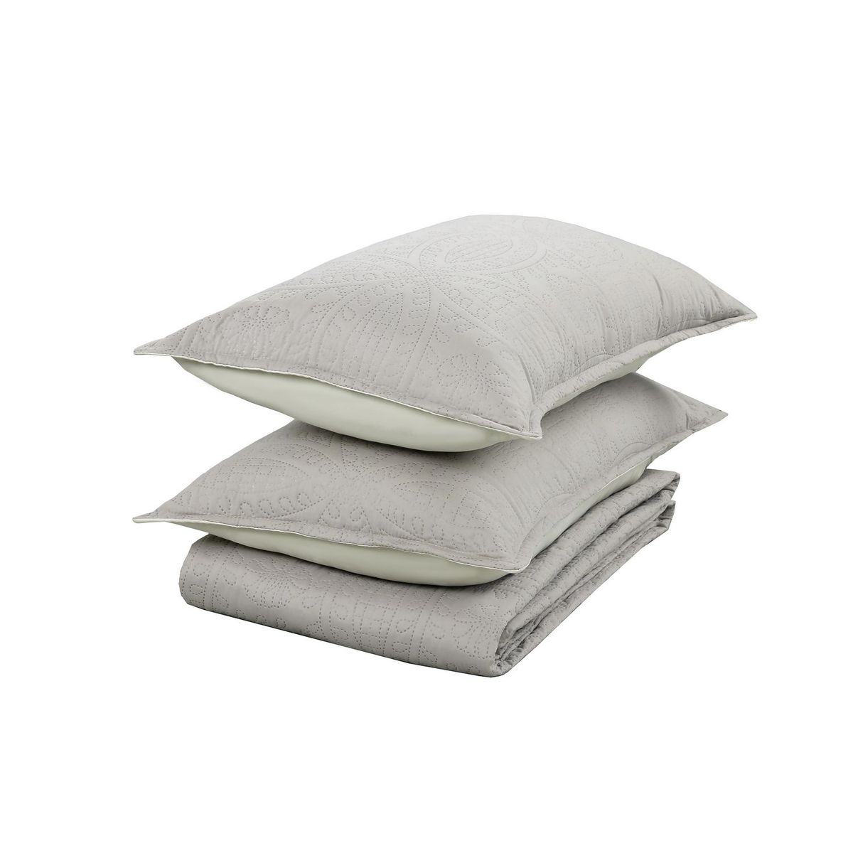 HOMY - Cubrecama 1.5 Plazas Liso Promo Taupe