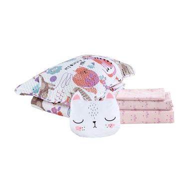 Set Cubrecama 1.5 Plazas + Sbana + Cojn Kid Girl