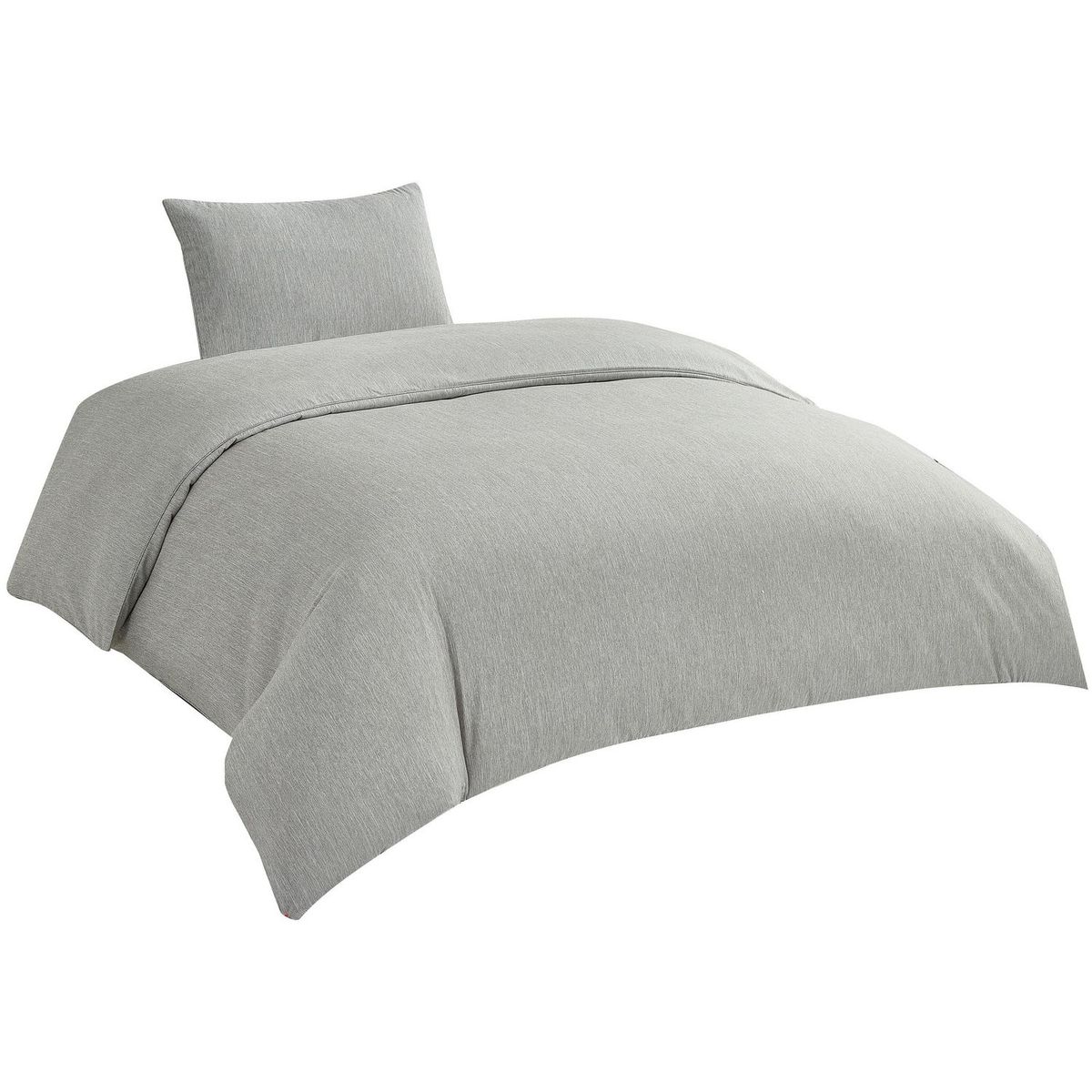 HOMY - Funda Edredón 1.5 Plazas Catio Gris Oscuro