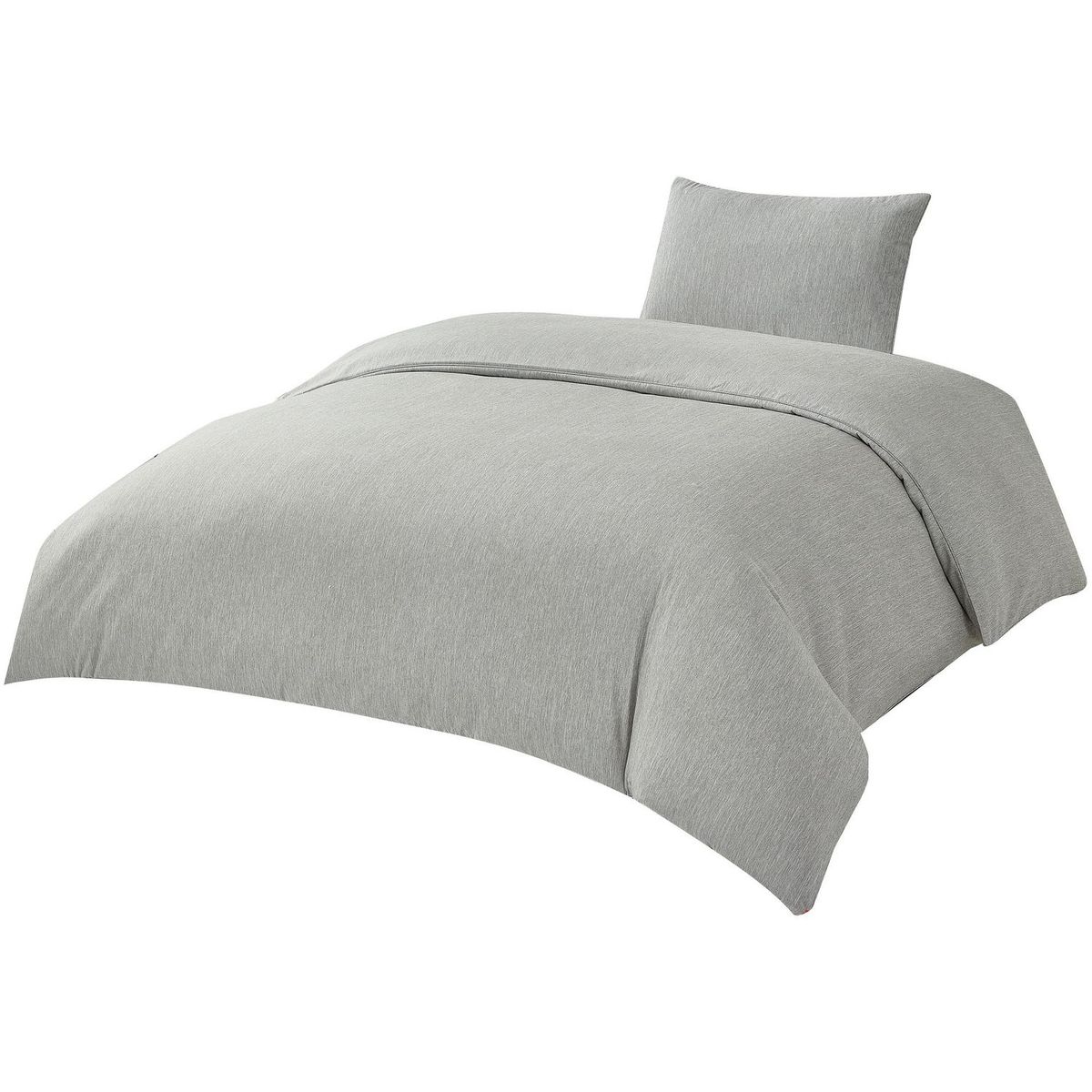 HOMY - Funda Edredón 1.5 Plazas Catio Gris Oscuro