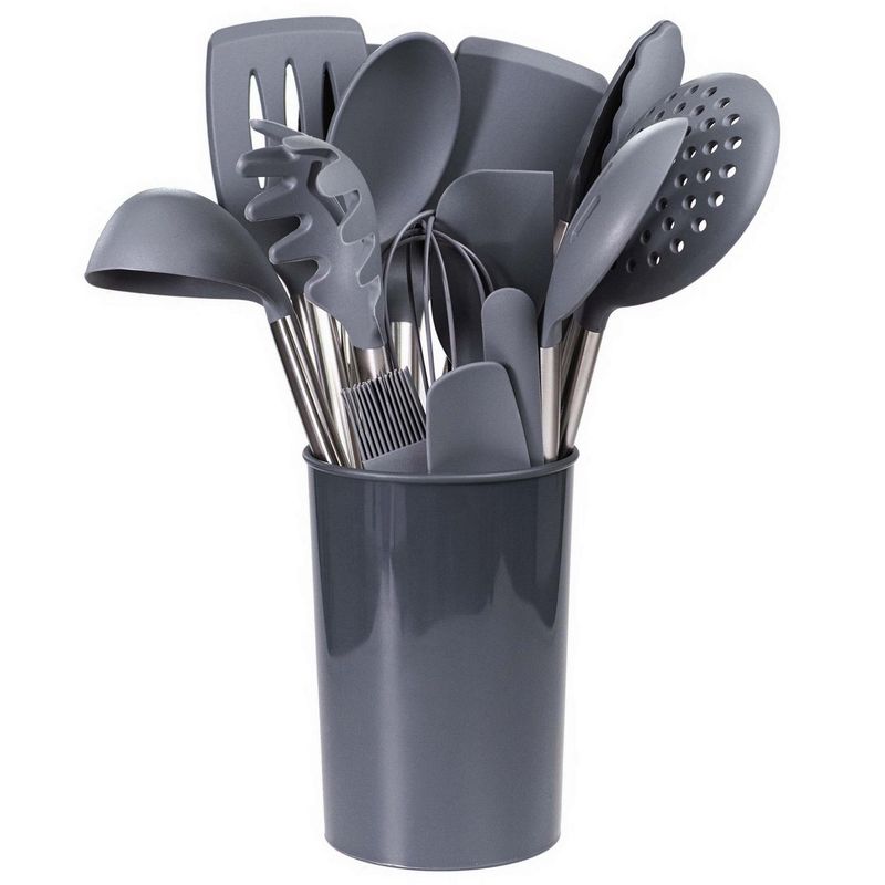 JUST HOME COLLECTION - Juego De Utensilios 15 Piezas Inoxidable