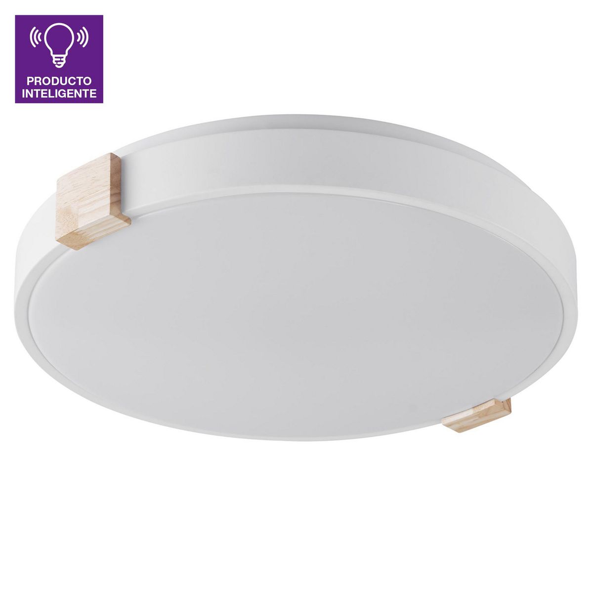 JUST HOME COLLECTION - Plafón Led Wifi Blanco 24W
