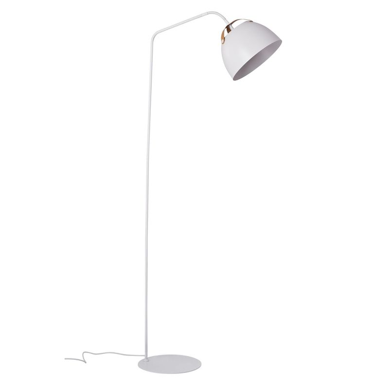 JUST HOME COLLECTION - Lámpara de Pie Travola Blanco 1 Luz E27