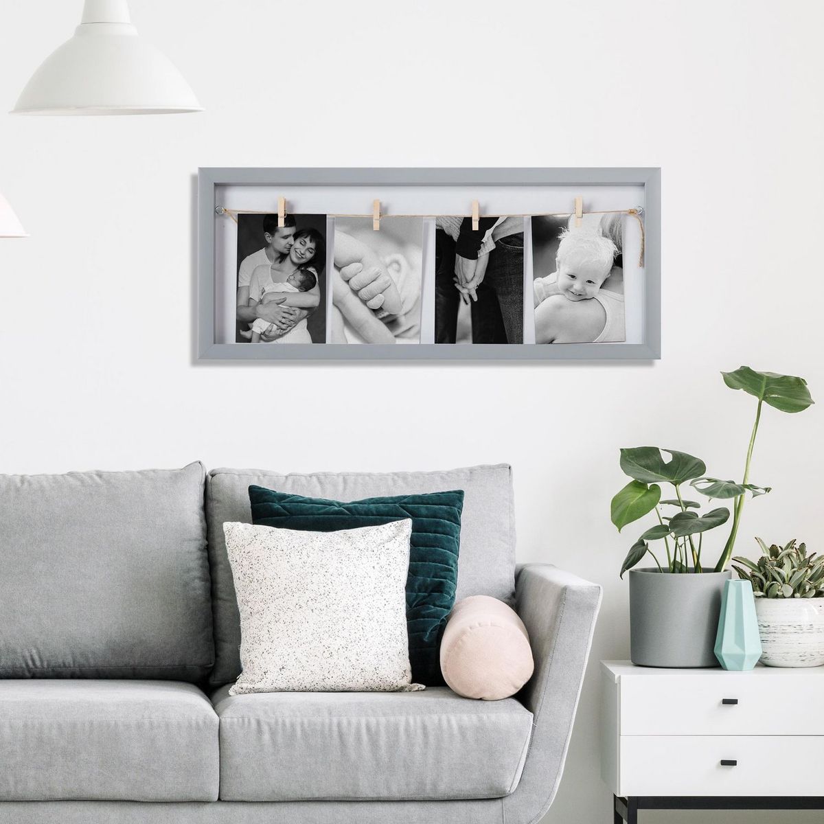 HOMY - Marco Foto Colgante 53x23cm