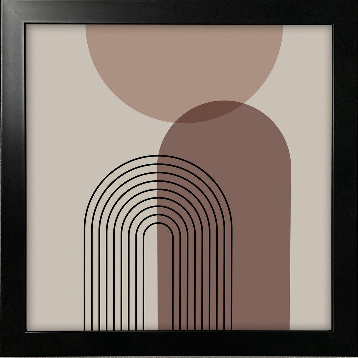 HOMY - Set x 5 Marcos de Fotos Negro