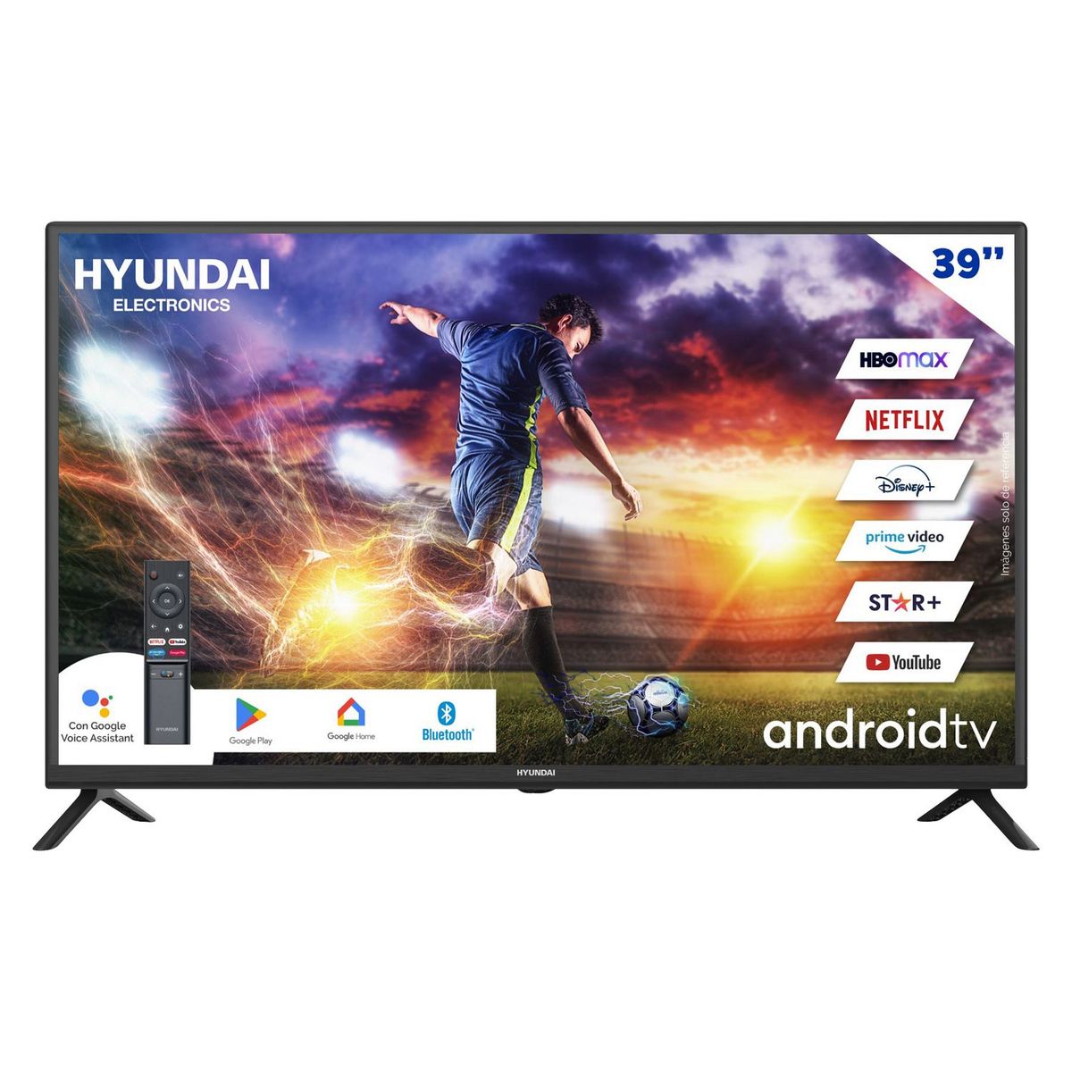 HYUNDAI - Televisor Hyundai HD Android 39" HYLED399AiM