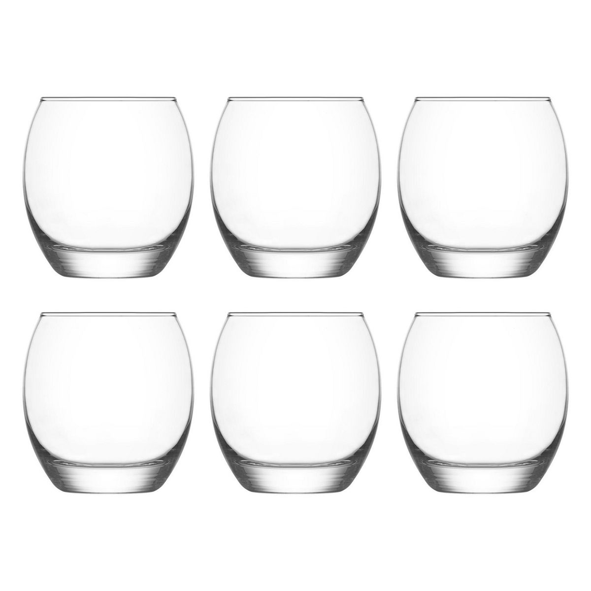 LAV - Set x6 Vasos de Vidrio Miko 405ml