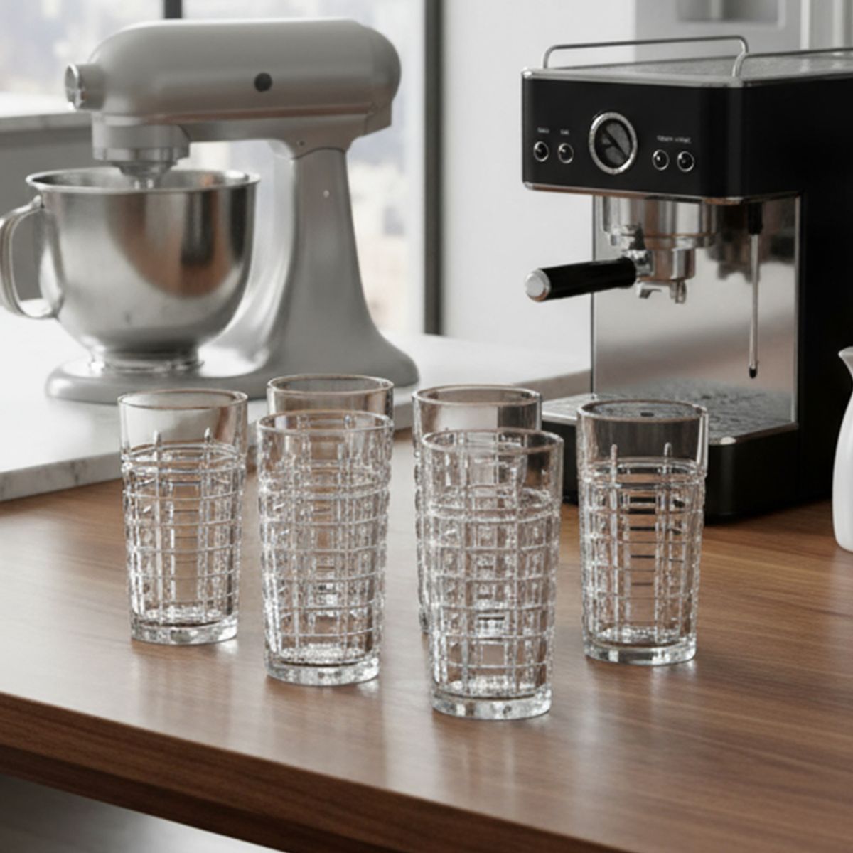 LAV - Set x6 Vaso de Vidrio Rocco 356ml