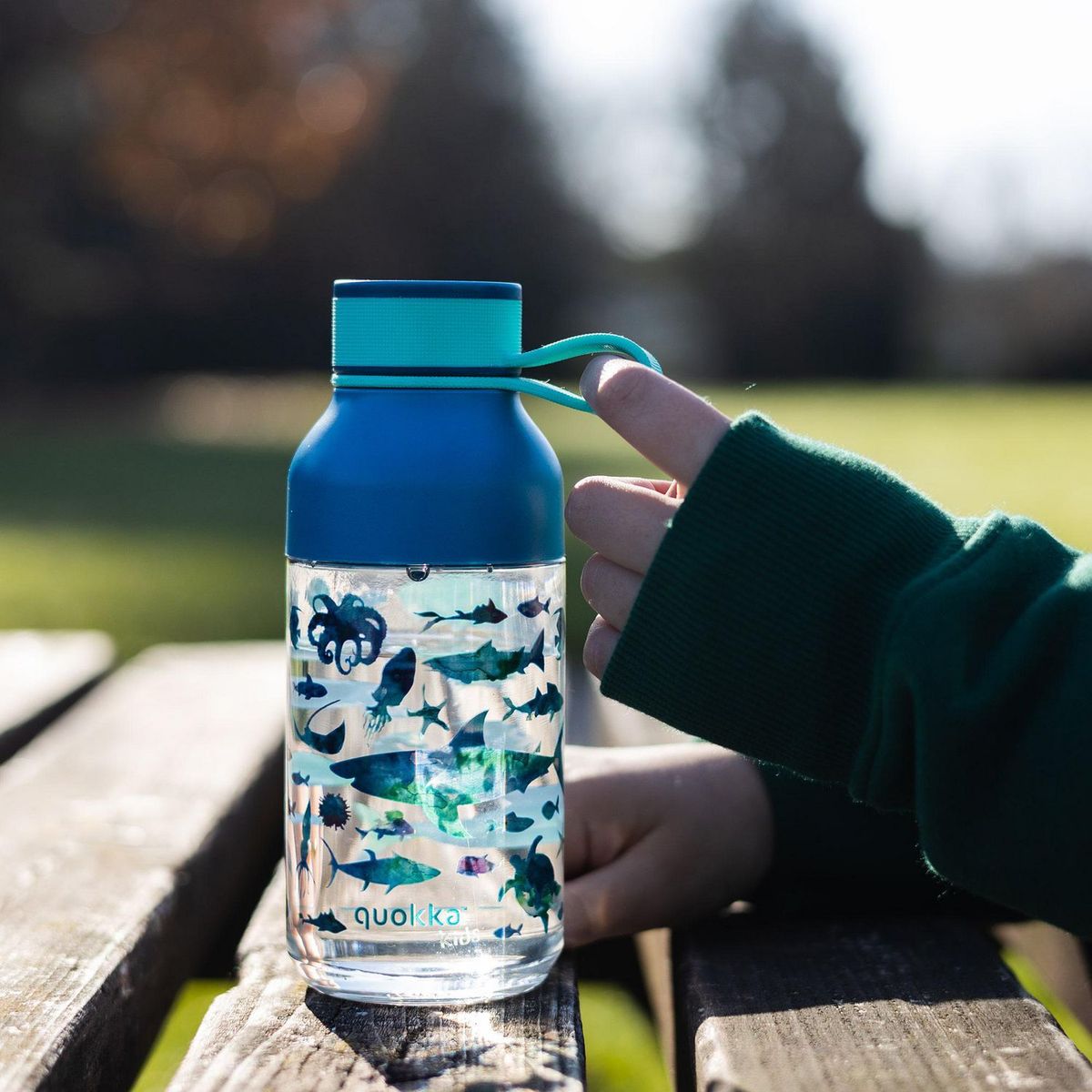 QUOKKA - Tomatodo Tritan Peces 430Ml