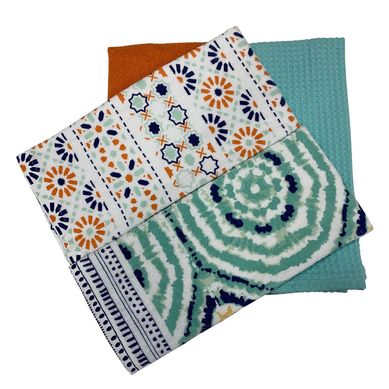 Set x4 Paos de Cocina Algodn 40x65cm