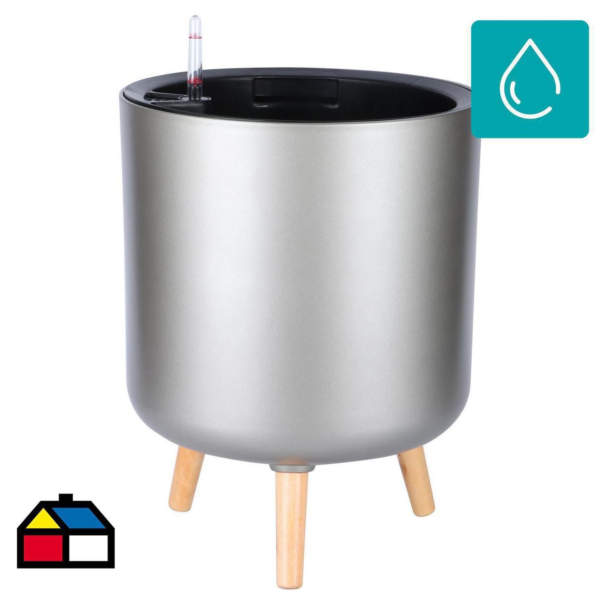 JUST HOME COLLECTION - Maceta Autoregante con Patas 27.3x27