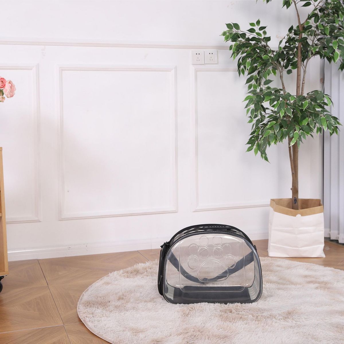 PETIZOOS - Bolso Transparente Para Mascotas 42x33x28.5cm