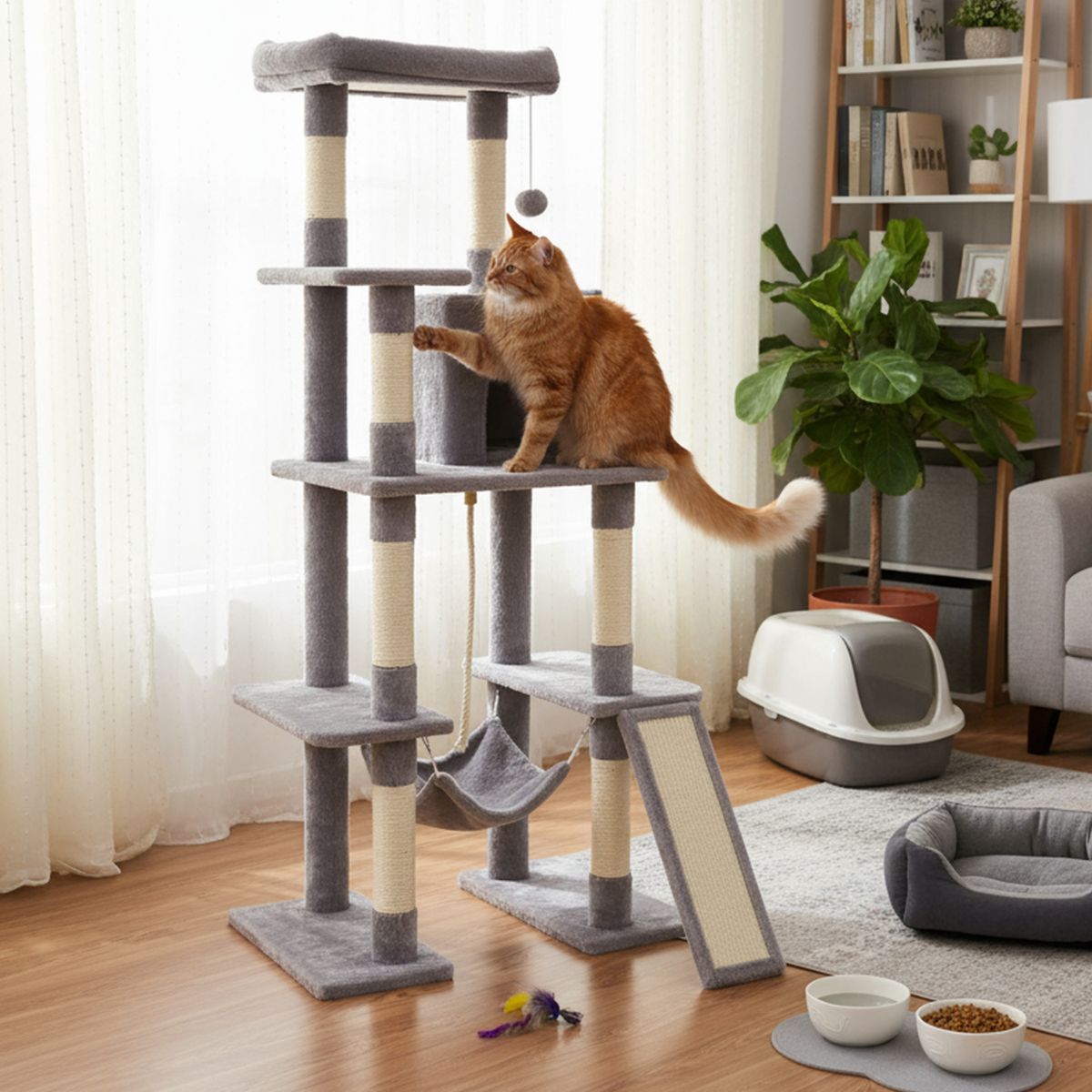 PETIZOOS - Gimnasio Para Gato 159cm