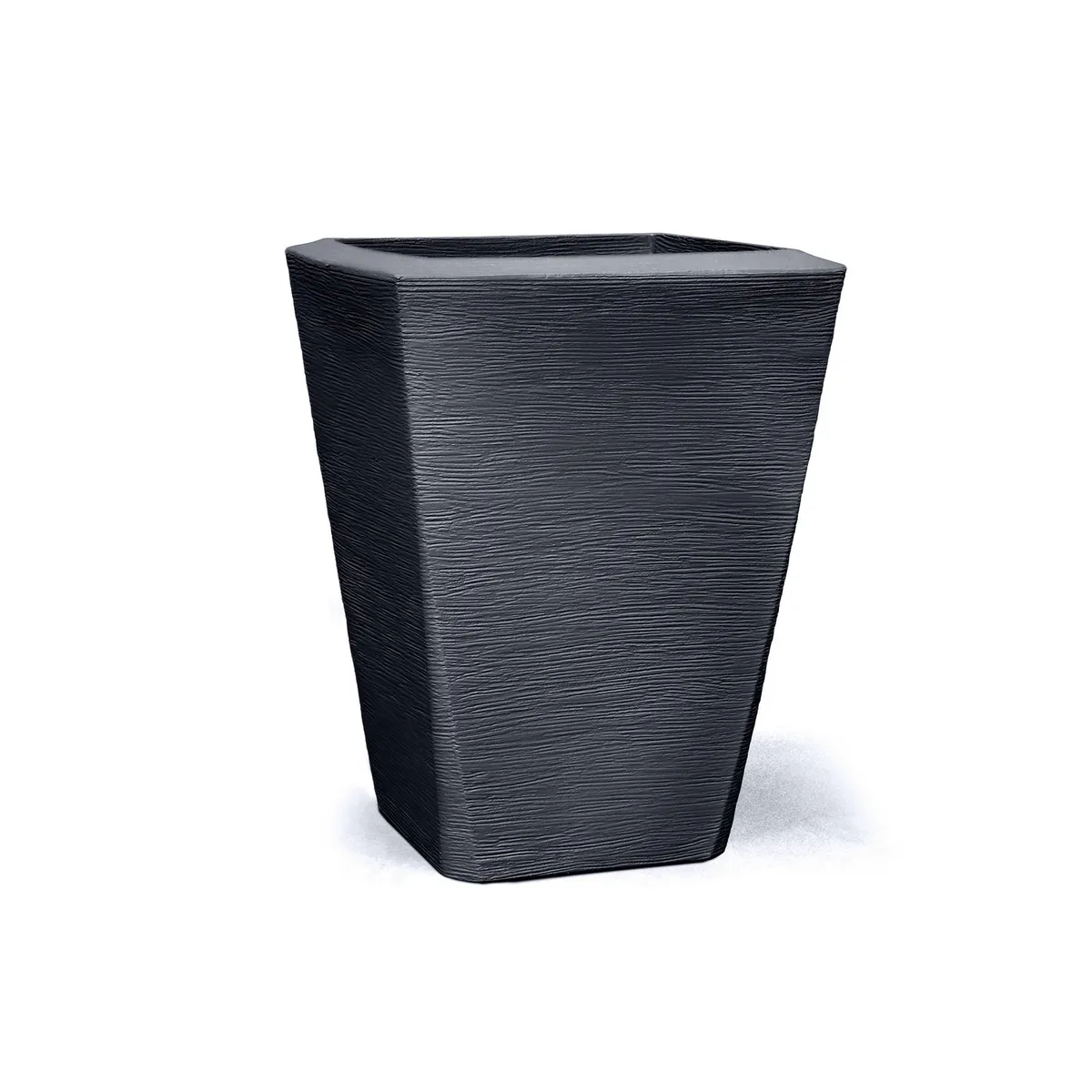 JUST HOME COLLECTION - Maceta Trapecio Grande 70x52 Negro