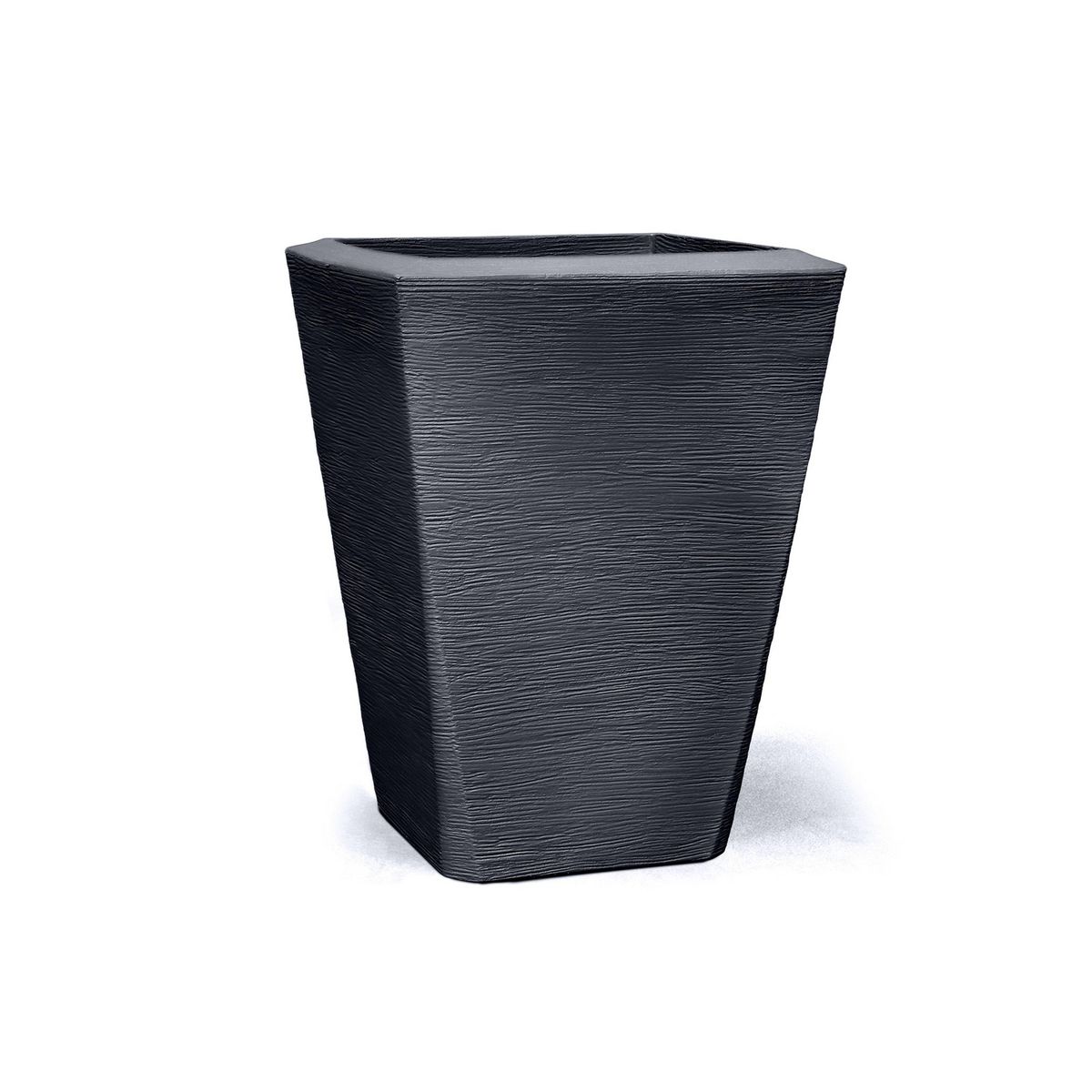 JUST HOME COLLECTION - Maceta Trapecio Grande 70x52 Negro