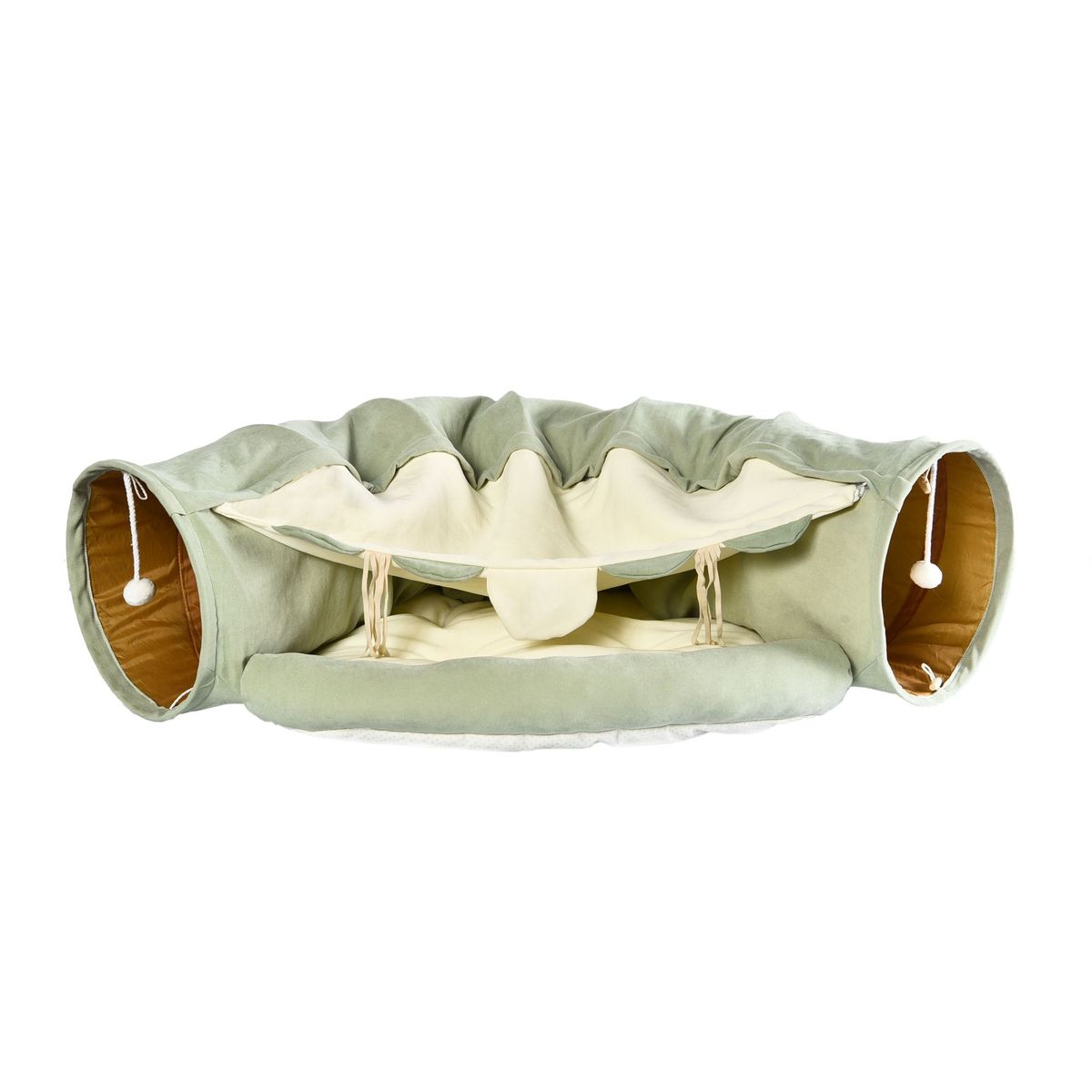 PETIZOOS - Cama con Túnel Mascota 126x27cm