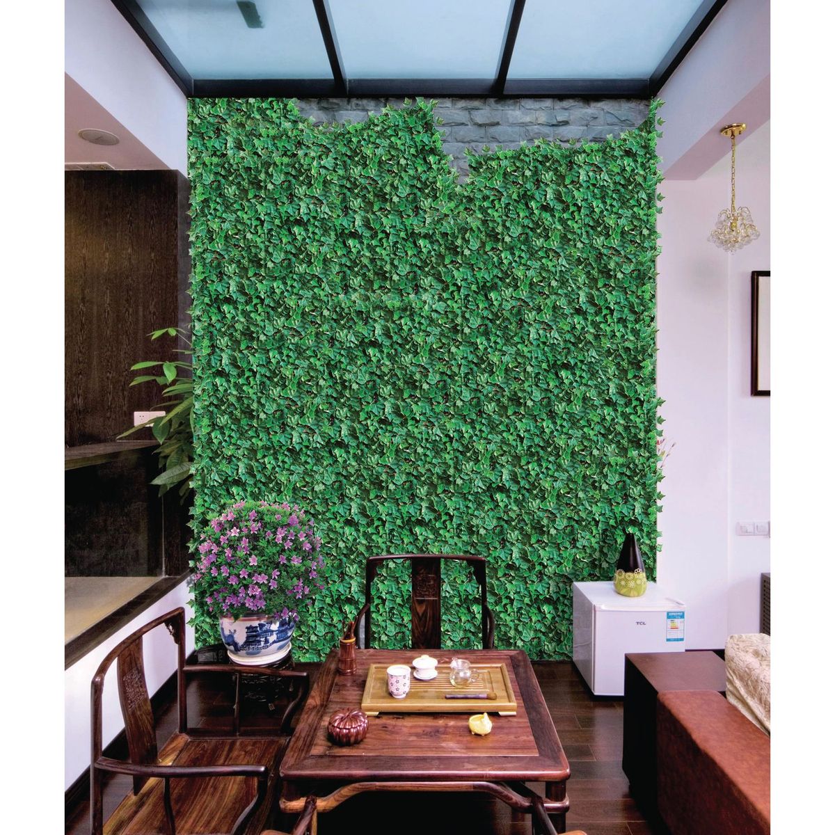 JUST HOME COLLECTION - Palmeta Jardín Vertical Tupid 50x50