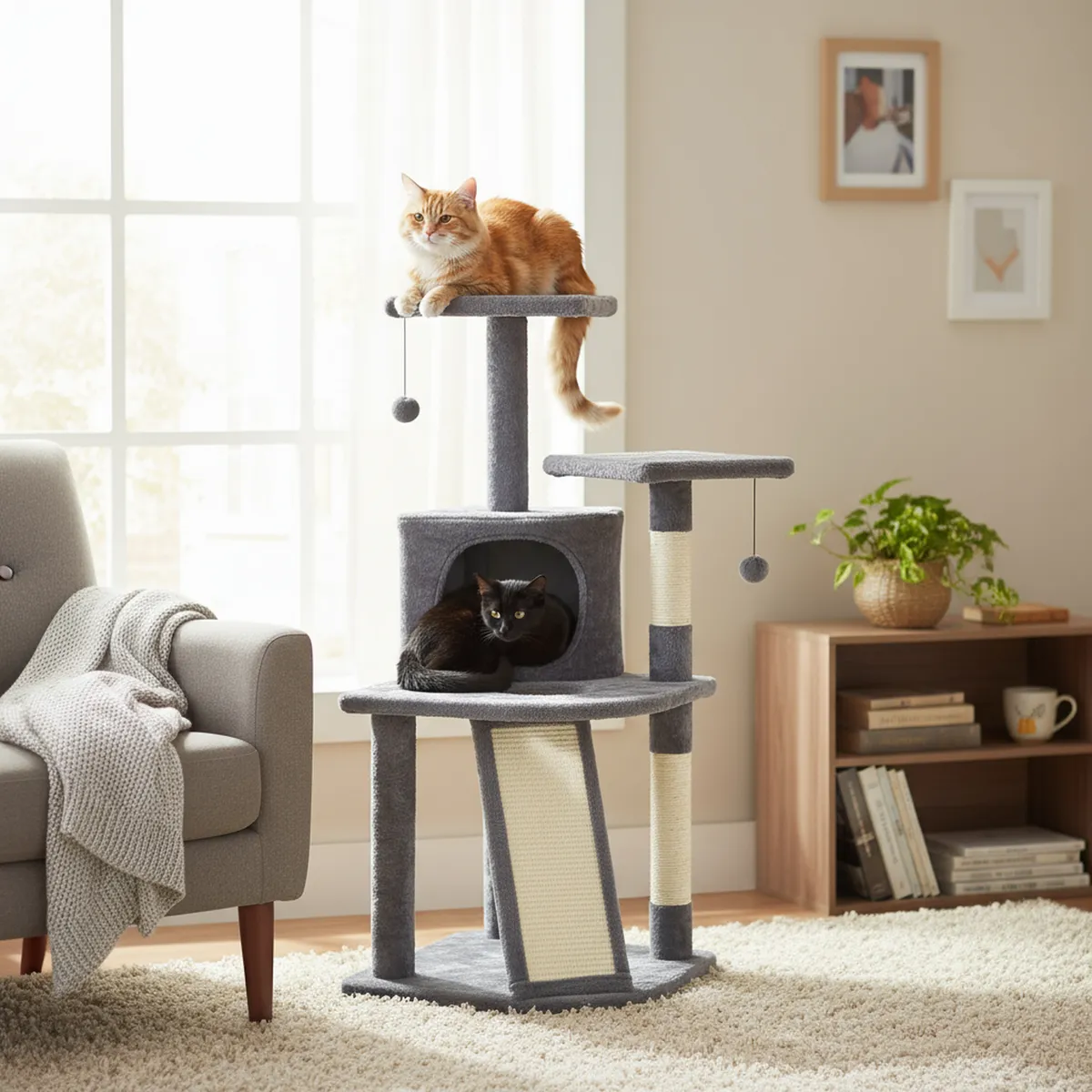 PETIZOOS - Gimnasio Para Gato 113 cm